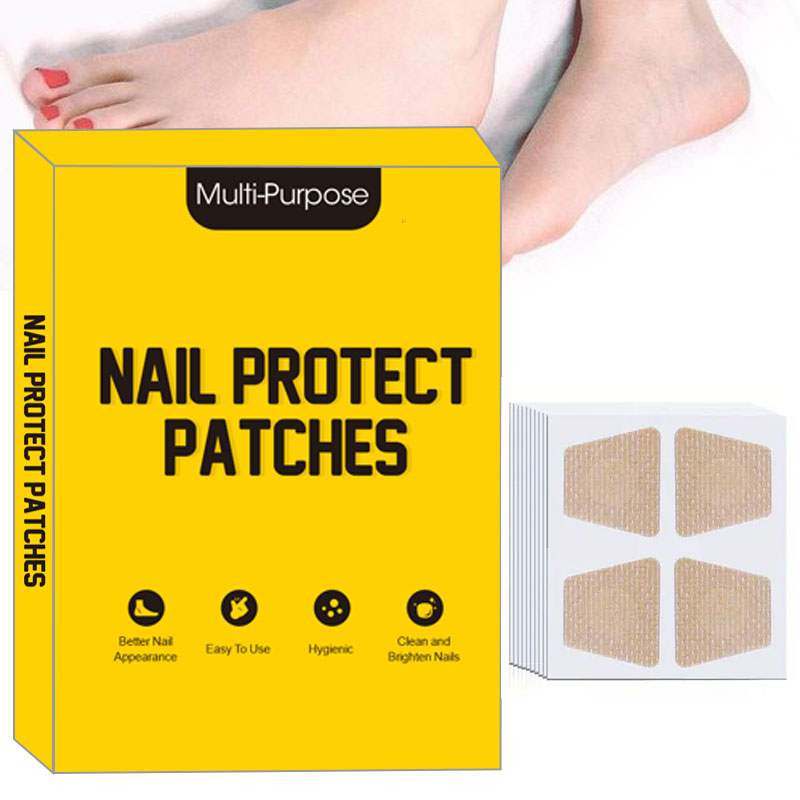 Nail Care Kit Mens - 88PCS Stiker Tambalan Kuku Kaki Coklat,