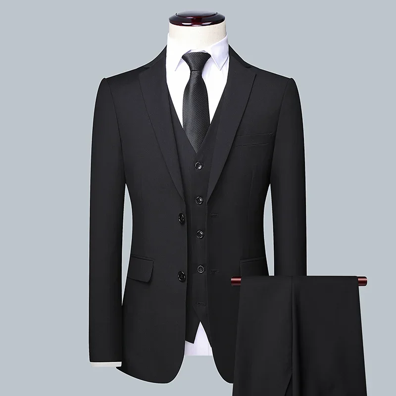 Men'S Grooming Options - Bisnis Warna Solid Pria Kualitas Tinggi