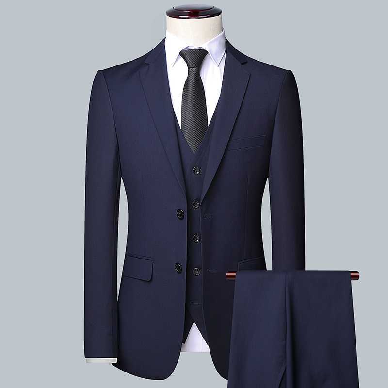 Men'S Grooming Options - Bisnis Warna Solid Pria Kualitas Tinggi