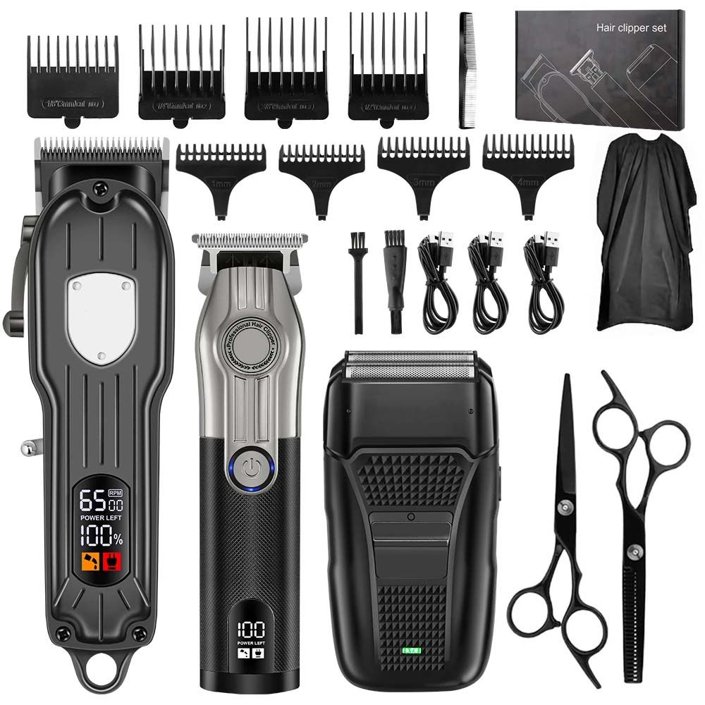 Men'S Grooming Set - Set Alat Cukur Rambut Profesional untuk