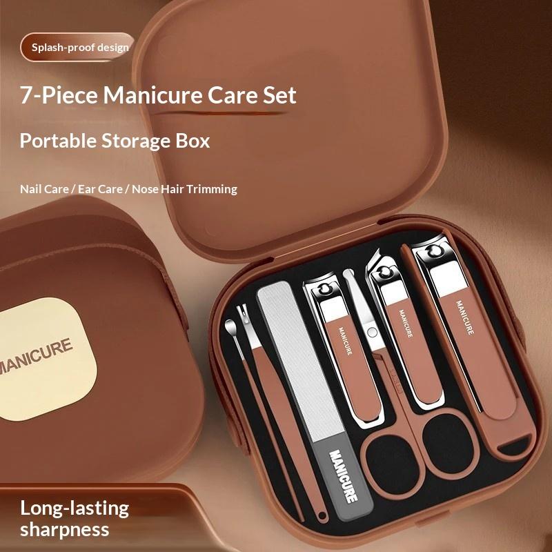 Nail Care Kit Mens - 7/8 Buah Set Alat Seni Kuku,