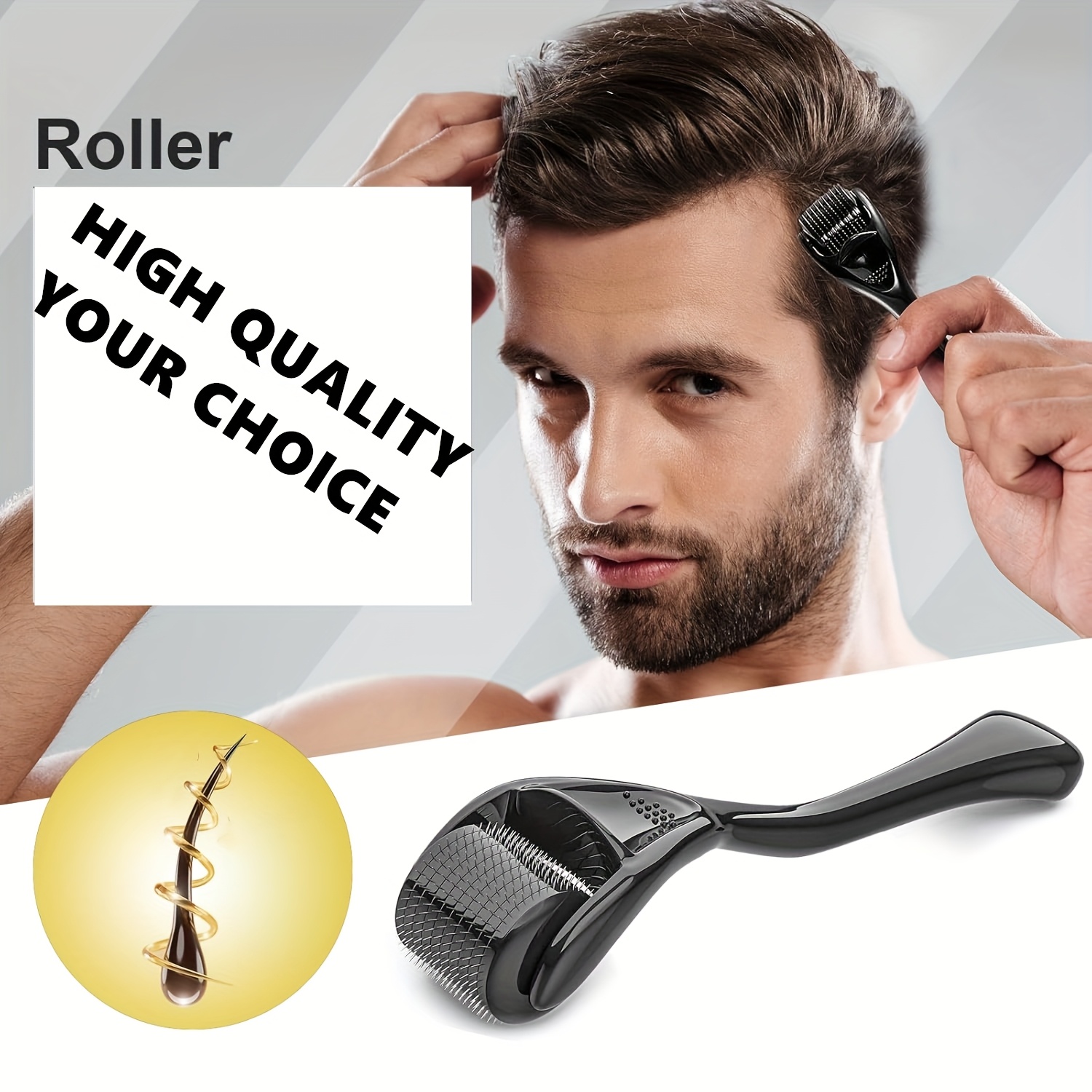 Kit Rol Pertumbuhan Jenggot Pr - Men'S Grooming Set ulasan dan harga