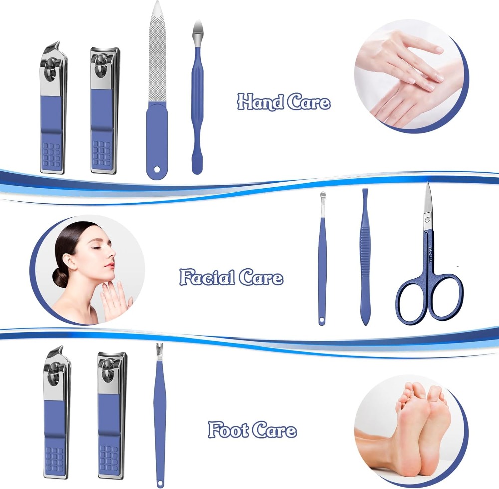 Set Manikur 8 in 1, Kit Guntin - Nail Care Kit Mens ulasan dan harga