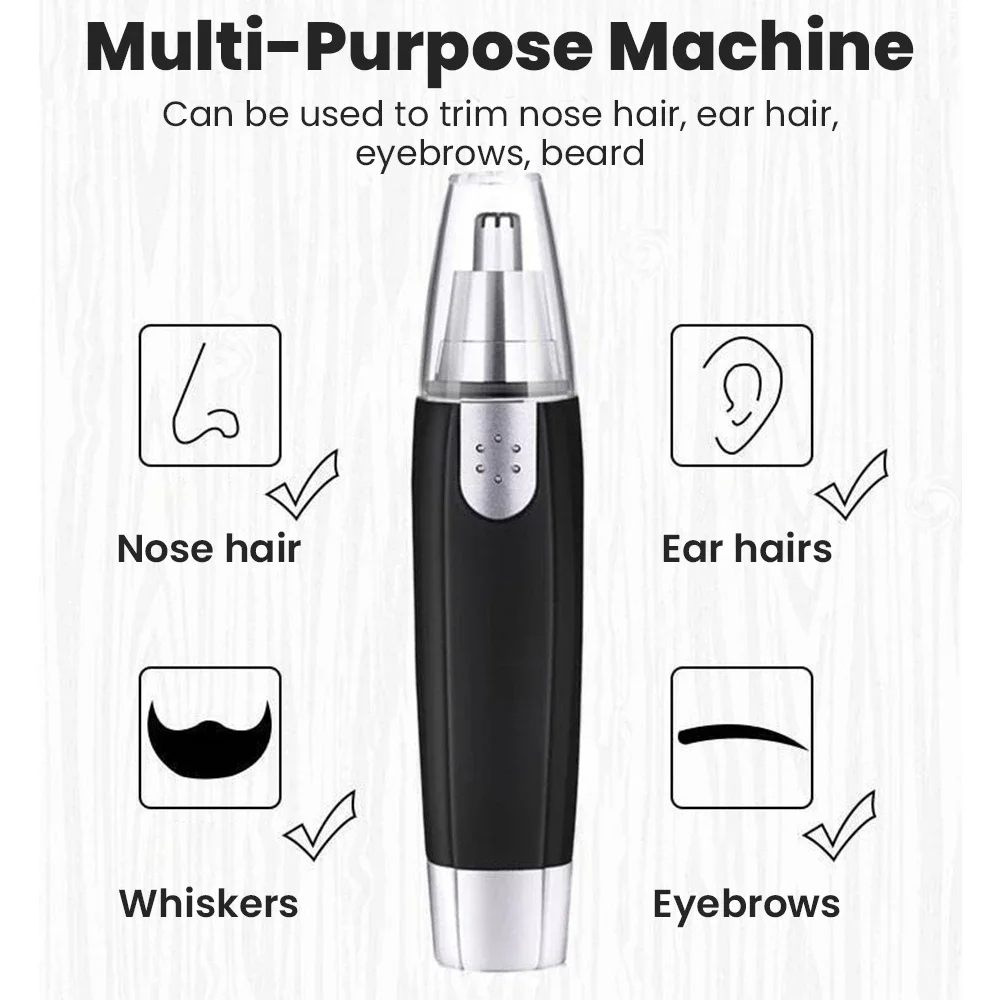 Pemangkas Rambut Wajah Isi Ula - Men'S Grooming Nose Hair Trimmer ulasan dan harga