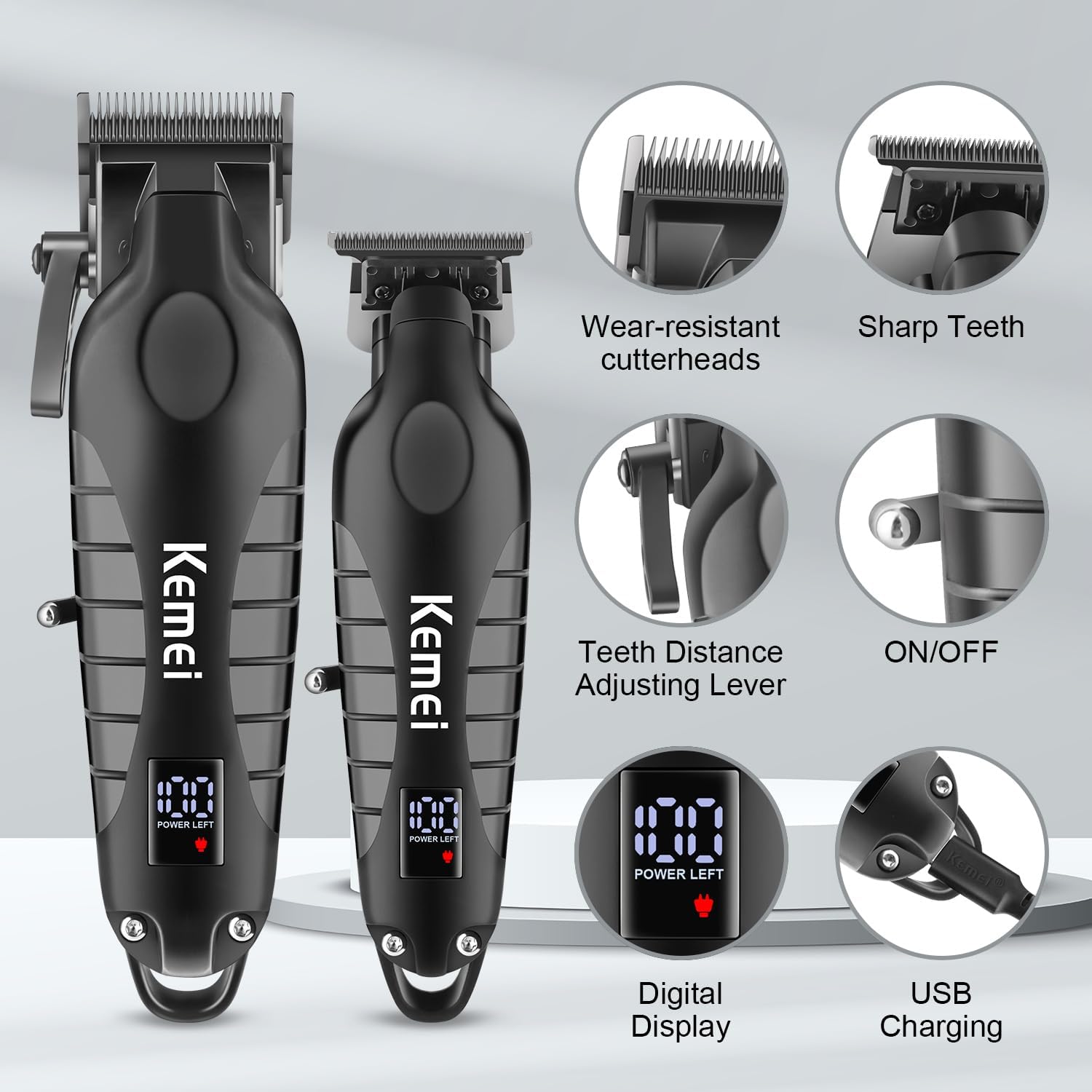 Kemei Kit alat cukur rambut pr - Men'S Grooming Set ulasan dan harga