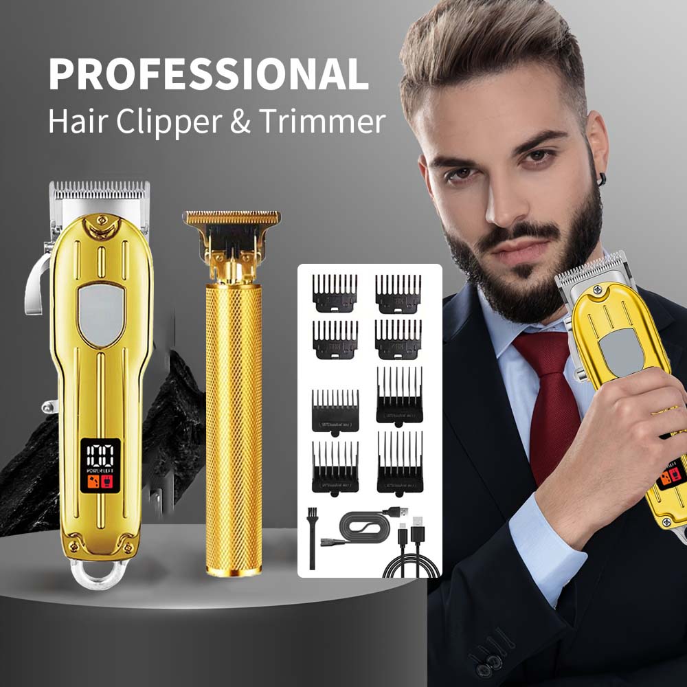Set Alat Cukur Rambut Elektrik - Men'S Grooming Set ulasan dan harga