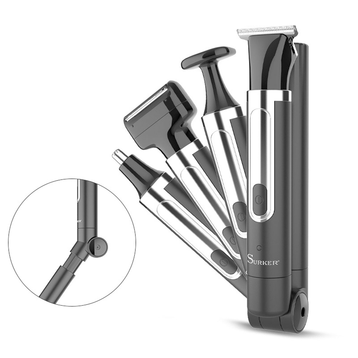 Surker Alat Cukur 4-In-1 untuk - Men'S Grooming Nose Hair Trimmer ulasan dan harga