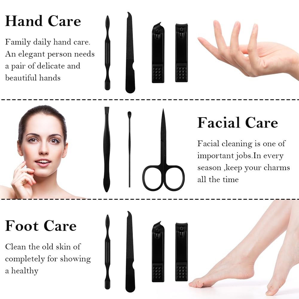 Peralatan Manikur 8-in-1 untuk - Nail Care Kit Mens ulasan dan harga