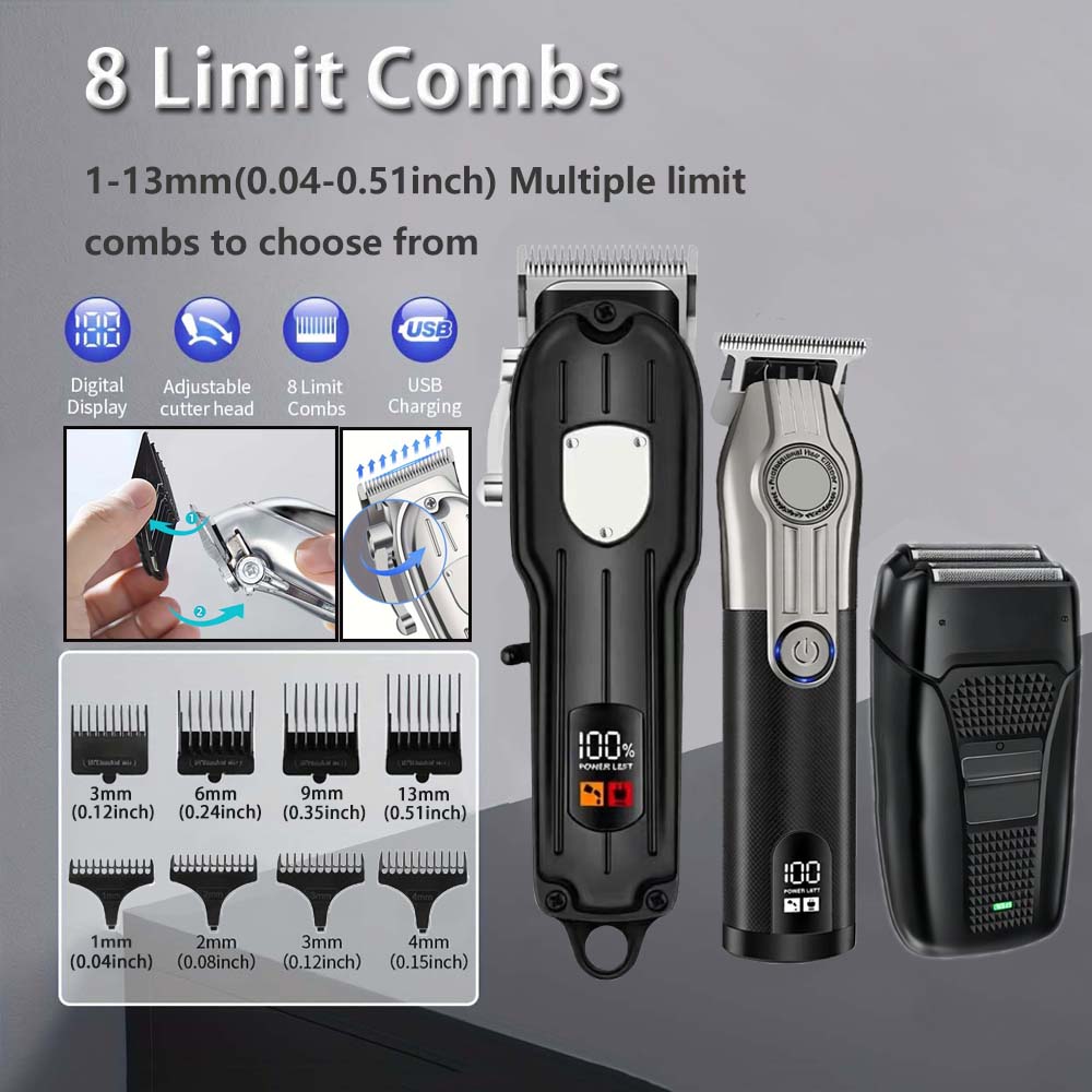 Set Alat Cukur Rambut Profesio - Men'S Grooming Set ulasan dan harga