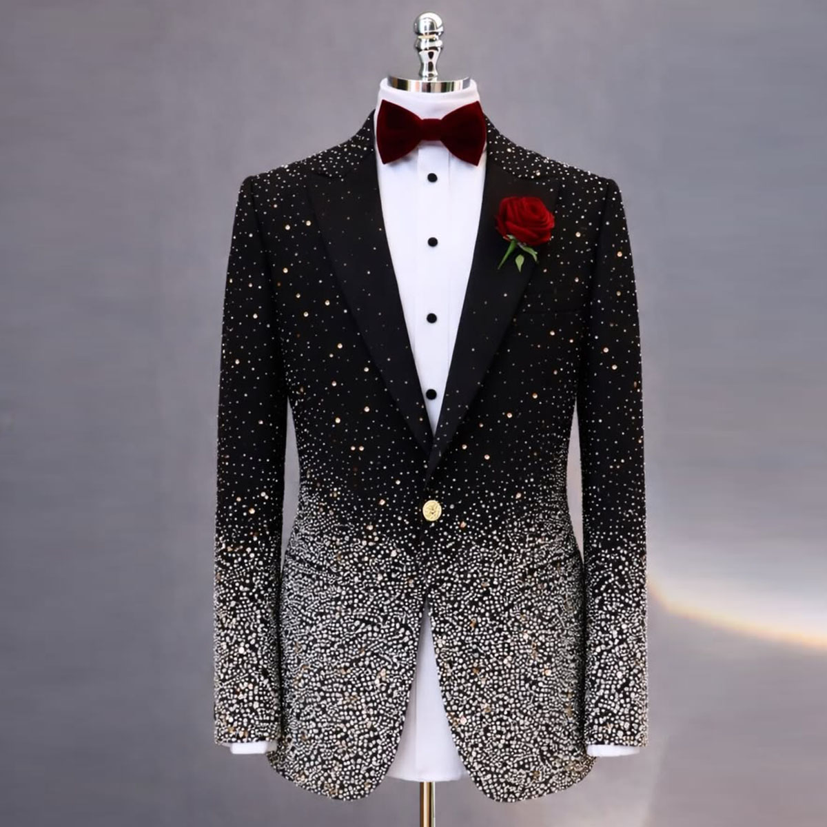 Jas Pria Berlian Imitasi Tampa - Men'S Grooming Jacket ulasan dan harga