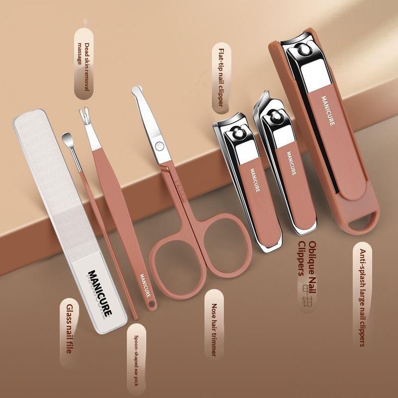7/8 Buah Set Alat Seni Kuku, K - Nail Care Kit Mens ulasan dan harga