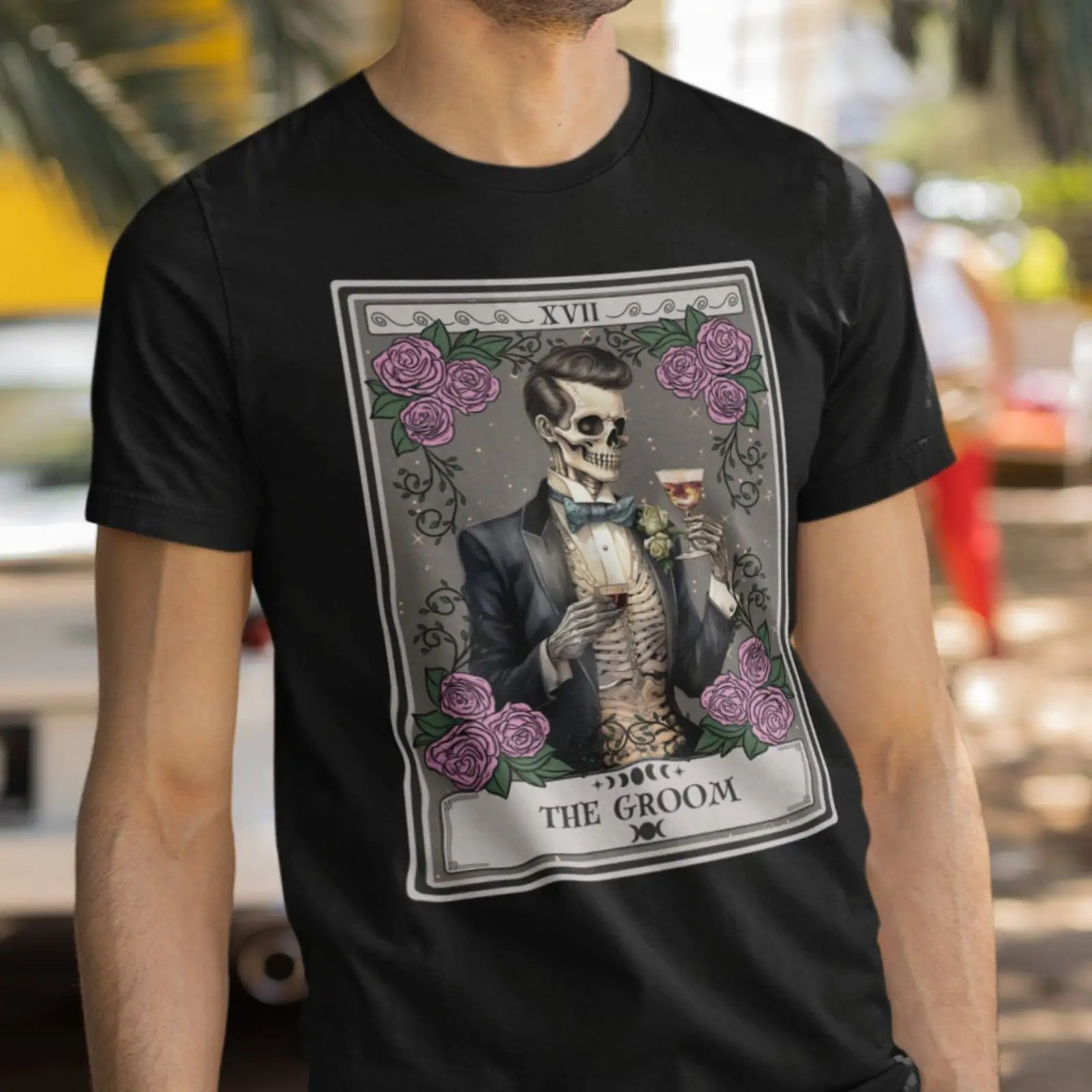 Kaos Kerangka Kartu Tarot Peng - Men'S Grooming For Engagement ulasan dan harga